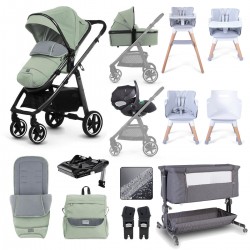 Miniuno VenToura Ultimate Travel System Bundle, Shamrock