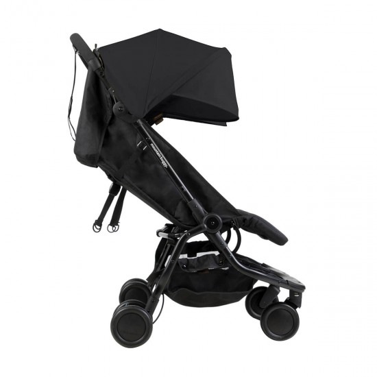 Mountain Buggy Nano Duo Twin Stroller, Black