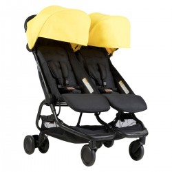 Mountain Buggy Nano Duo Twin Stroller, Cyber