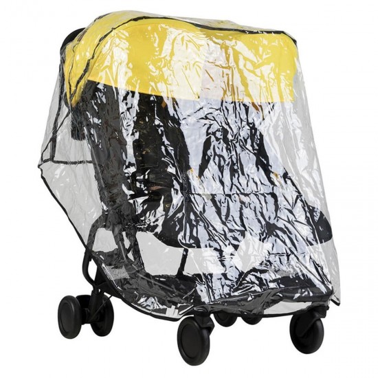 Mountain Buggy Nano Duo Twin Stroller, Black