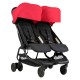 Mountain Buggy Nano Duo Twin Stroller, Ruby Mountain Buggy Nano Duo Twin Stroller, Ruby