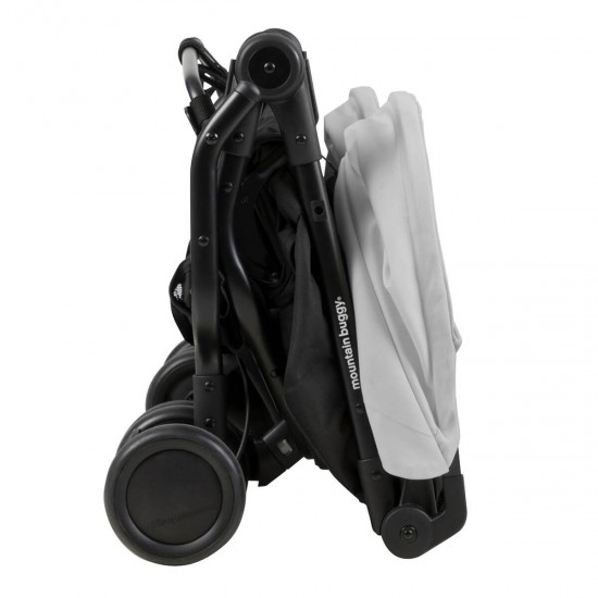 Mountain Buggy Nano Duo Twin Stroller, Silver Mountain Buggy Nano Duo Twin Stroller, Silver