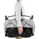 Mountain Buggy Nano Duo Twin Stroller, Silver Mountain Buggy Nano Duo Twin Stroller, Silver