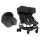 Mountain Buggy Nano Duo Twin Stroller From Birth Bundle, Black Mountain Buggy Nano Duo Twin Stroller From Birth Bundle, Black