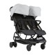 Mountain Buggy Nano Duo Twin Stroller, Silver Mountain Buggy Nano Duo Twin Stroller, Silver