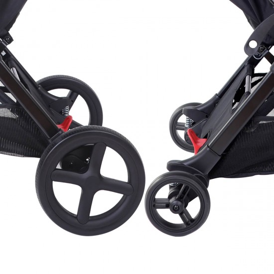 Mountain Buggy Nano Urban Compact Stroller + Accessory Pack, Black Mountain Buggy Nano Urban Compact Stroller + Accessory Pack, Black