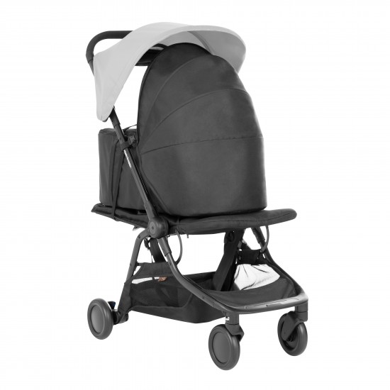 Mountain Buggy Nano Compact Stroller, Silver Mountain Buggy Nano Compact Stroller, Silver