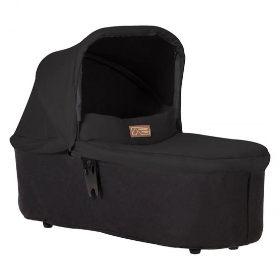 Mountain Buggy Swift Stroller + Carrycot Plus, Black Mountain Buggy Swift Stroller + Carrycot Plus, Black