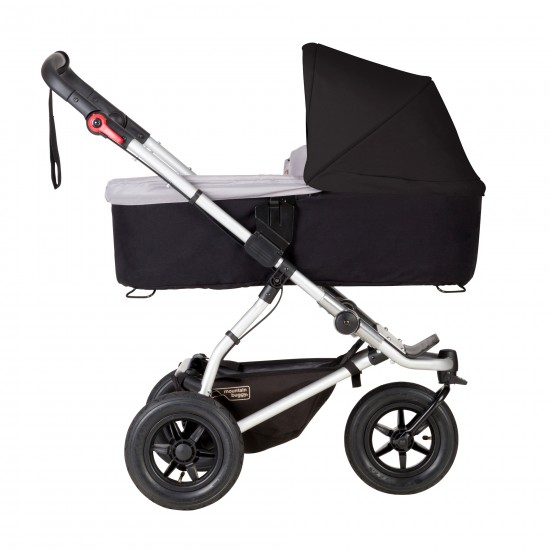 Mountain Buggy Swift Stroller + Carrycot Plus, Black Mountain Buggy Swift Stroller + Carrycot Plus, Black