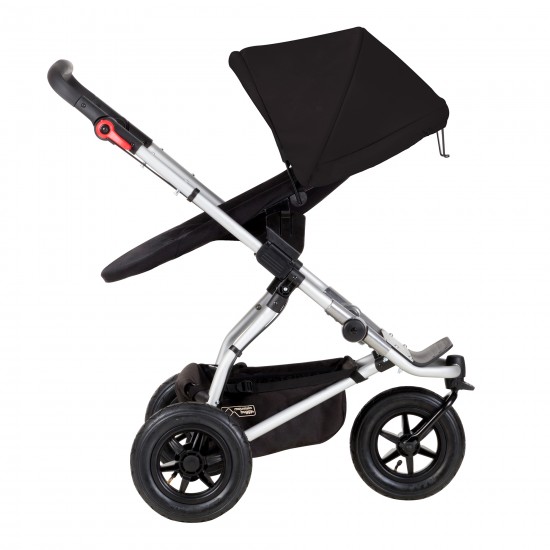 Mountain Buggy Swift Stroller + Carrycot Plus, Black Mountain Buggy Swift Stroller + Carrycot Plus, Black
