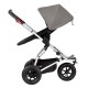 Mountain Buggy Swift Stroller + Free Carrycot Plus, Silver