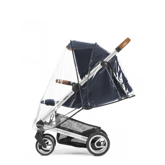 Mutsy Nexo Stroller with Raincover, Grey Melange Mutsy Nexo Stroller with Raincover, Grey Melange