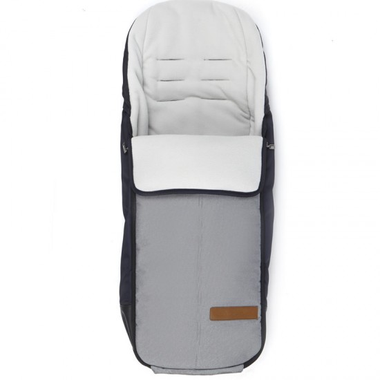 Mutsy i2 Footmuff, Urban Nomad White and Blue