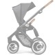 Mutsy Evo Urban Nomad 3 in 1 Pram + Footmuff & Adapters, Light Grey