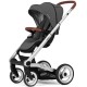 Mutsy iCon Vision 3in1 Pram + Adapters & Parasol, Smokey Grey