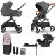 Mutsy Flow 3 in 1 Aton B2 + Base Travel System - Bundle 8, Urban Green