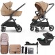 Mutsy Flow 3 in 1 Aton B2 + Base Travel System - Bundle 9, Hazel