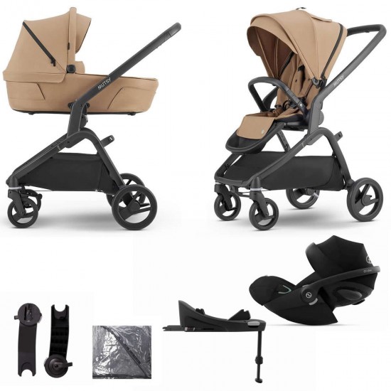 Mutsy Flow 3 in 1 Cloud G + Base Travel System - Bundle 4, Hazel