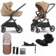 Mutsy Flow 3 in 1 Cloud G + Base Travel System - Bundle 5, Hazel