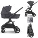 Mutsy Flow 2 in 1 Pram, North Black