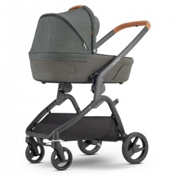 Mutsy Flow 3 in 1 Aton B2 + Base Travel System - Bundle 9, Urban Green