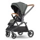 Mutsy Flow 3 in 1 Aton B2 + Base Travel System - Bundle 8, Urban Green