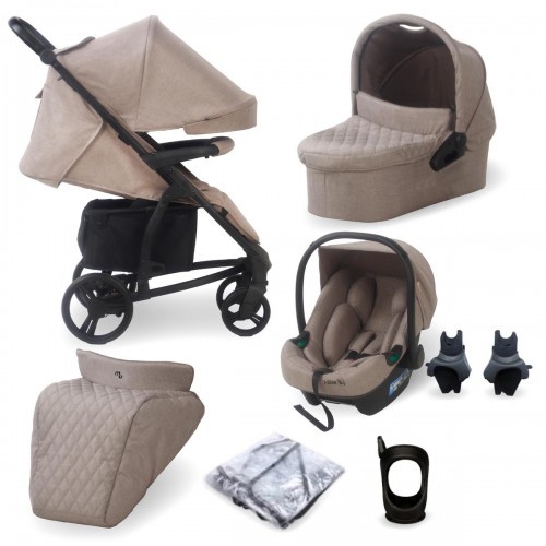 My Babiie MB200i in i-Size Travel System Bundle, Mink