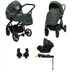 Noordi Fjordi V2 4 in 1 Terra Isofix Travel System, Alpine Moss