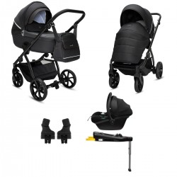 Noordi Fjordi V2 4 in 1 Terra Isofix Travel System, Voyager Black
