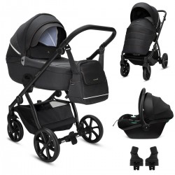 Noordi Fjordi V2 3 in 1 Terra i-Size Travel System, Voyager Black