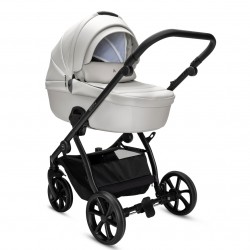 Noordi Fjordi V2 Leather 2 in 1 Pram, Cloud