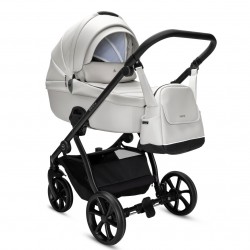 Noordi Fjordi V2 Leather 4 in 1 Travel Carrier Isofix Travel System, Cloud