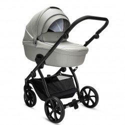 Noordi Fjordi V2 Leather 2 in 1 Pram, Sleet