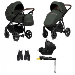 Noordi Luno All Trails 4 in 1 Terra Isofix Travel System, Forest Green