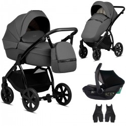 Noordi Luno All Trails 3 in 1 Travel Carrier i-Size Travel System, Ocean Wave