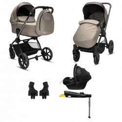 Noordi Sole V3 4 in 1 Terra Isofix Travel System, Arctic Mink
