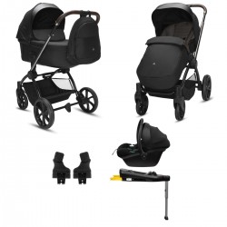 Noordi Sole V3 4 in 1 Terra Isofix Travel System, Slate Black