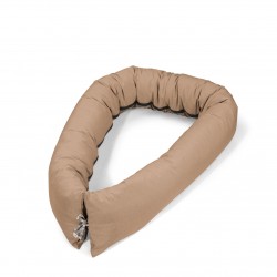Noordi 2in1 Baby Nest and Maternity Pillow, Nougat Brown