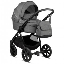 Noordi Fjordi 3 in 1 Travel System + Isofix Base, Dark Grey