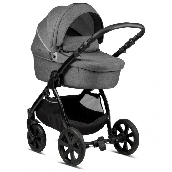 Noordi Fjordi 3 in 1 Travel System + Isofix Base, Dark Grey