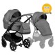 Noordi Fjordi 2 in 1 Pram, Dark Grey