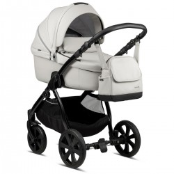 Noordi Fjordi Leather 2 in 1 Pram, Cloud