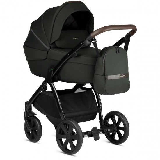 Noordi Luno All Trails 2 in 1 Pram, Forest Green