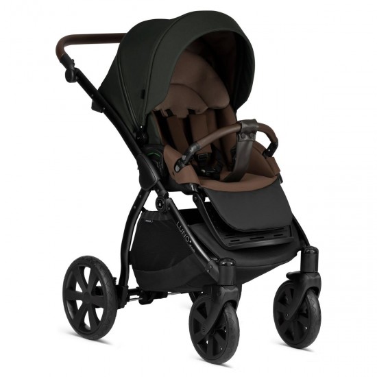 Noordi Luno All Trails 2 in 1 Pram, Forest Green