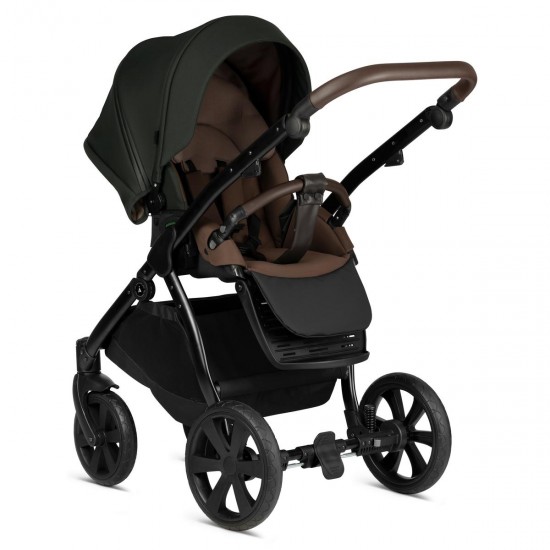 Noordi Luno All Trails 2 in 1 Pram, Forest Green