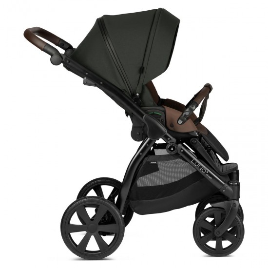 Noordi Luno All Trails 2 in 1 Pram, Forest Green