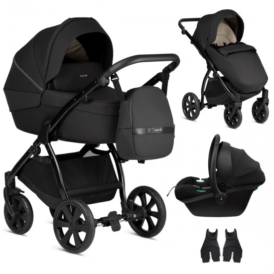 Noordi Luno All Trails 3 in 1 Travel System, Midnight