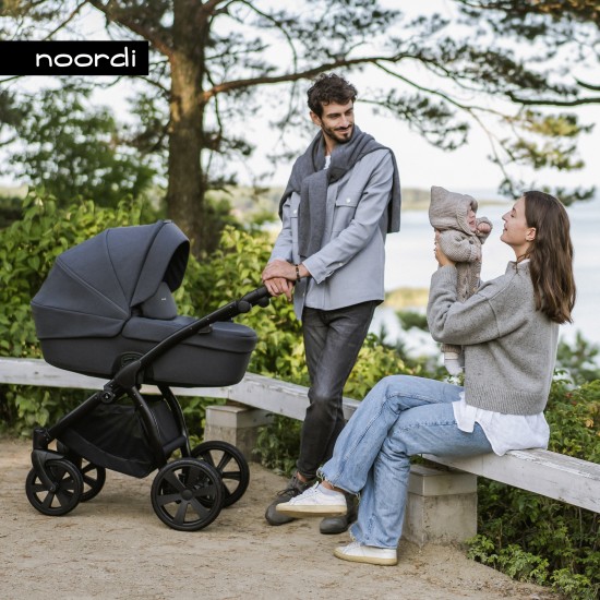 Noordi Luno All Trails 3 in 1 Travel System + Isofix Base, Ocean Blue