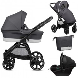 Noordi Sole Go 3 in 1 Travel System, Anthracite