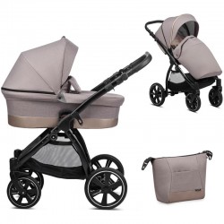 Noordi Sole Go 2 in 1 Pram, Beige